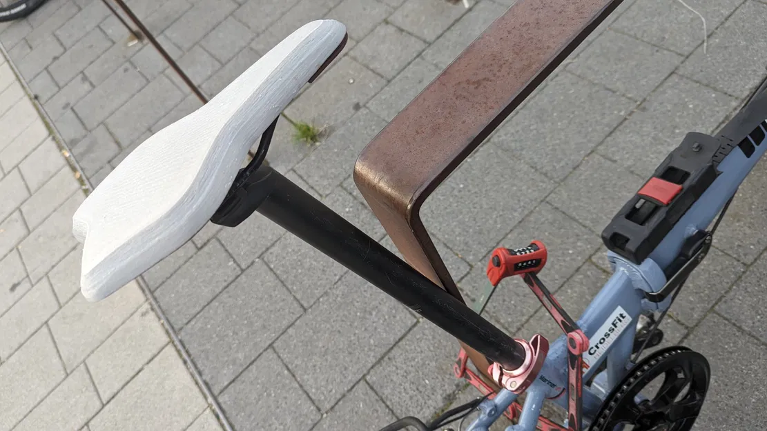 Yên xe đạp tự chế từ filament 3D - Image 1