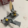 Kiếm vĩ đại Monster Hunter tương thích với Lego - Thumbnail 2