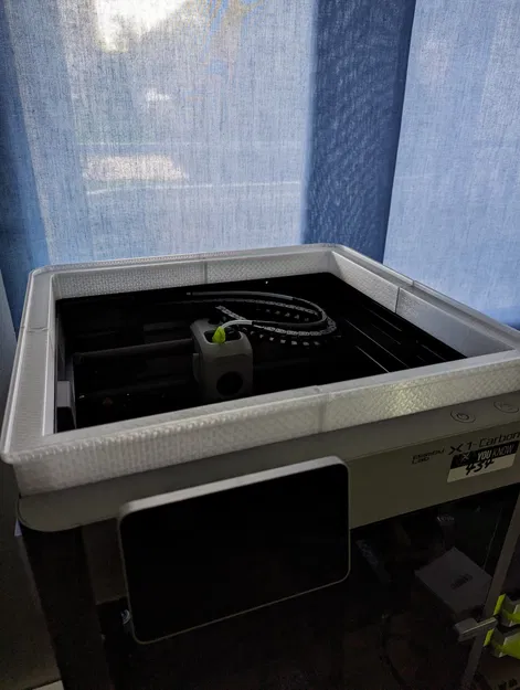 Giá đỡ nắp đơn giản cho BambuLab X1C và P1S - Image 1