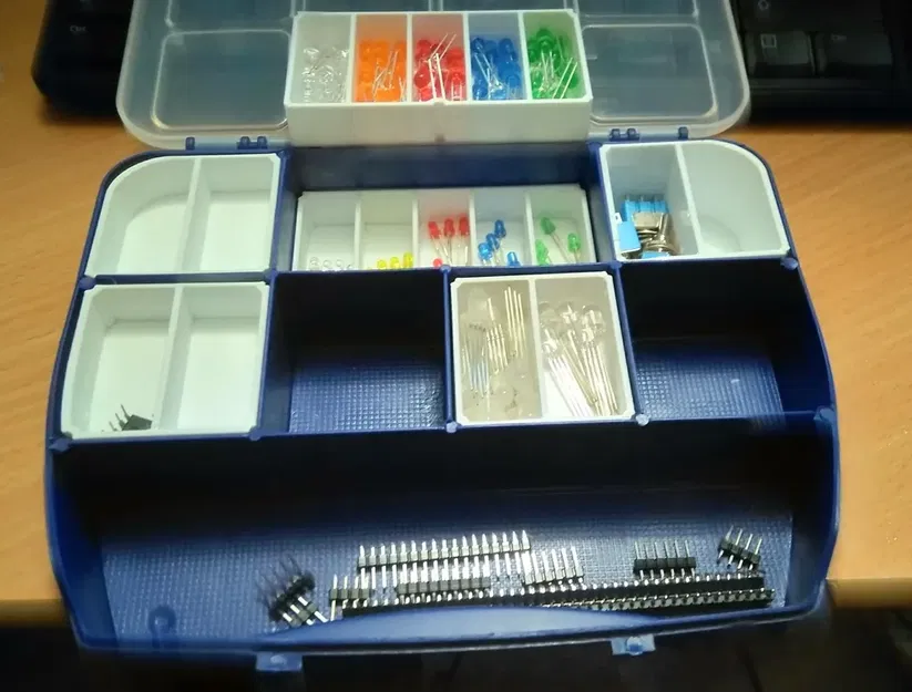 Bộ tổ chức bên trong các ô cho đồ nhỏ - Image 1