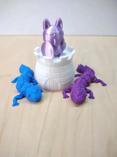 Thùng lâu đài cho bộ thỏ mùa xuân - Image 1