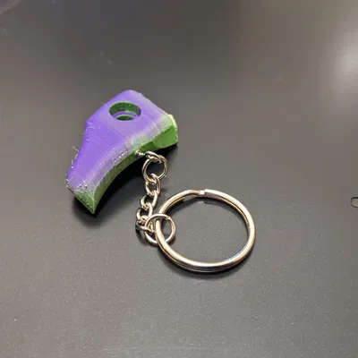 Móc khóa hình chai leo núi độc đáo