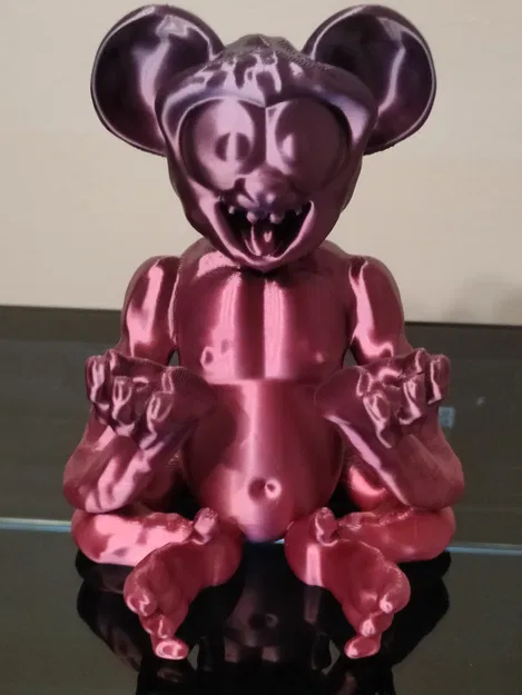 Hình khối khỉ cười dễ thương và hài hước - Image 2