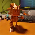 Nhân vật Sonic Poligonal phong cách Low Poly - Thumbnail 5