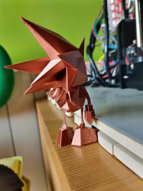 Nhân vật Sonic Poligonal phong cách Low Poly - Image 7