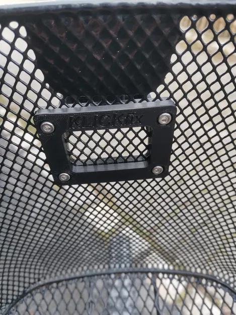 Giá đỡ đèn cho giỏ xe đạp KLICKfix - Image 9