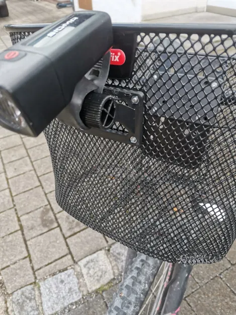 Giá đỡ đèn cho giỏ xe đạp KLICKfix - Image 10