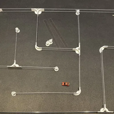 Bộ kết nối đường đua Turbo Racing 1:76 in 3D