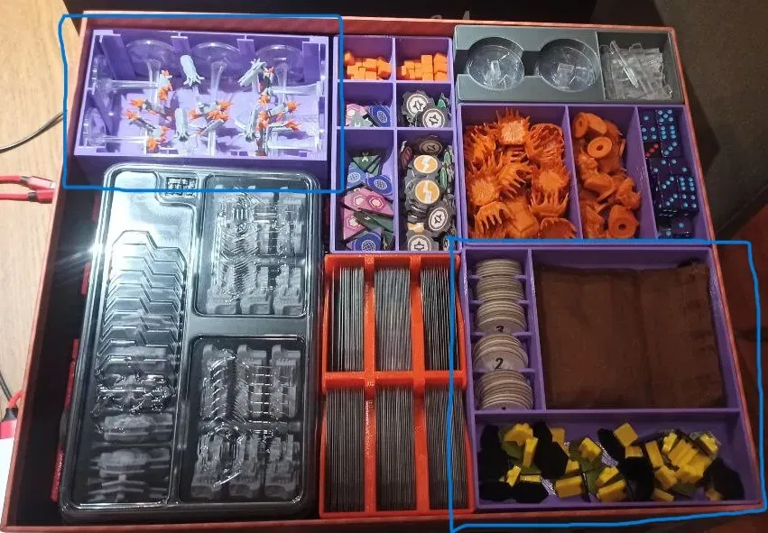 Khay Mini Vodfall Galactic - Bộ phân tách token Arder Blackard - Image 1