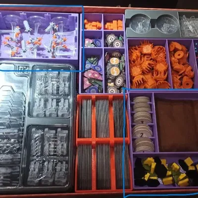 Khay Mini Vodfall Galactic - Bộ phân tách token Arder Blackard