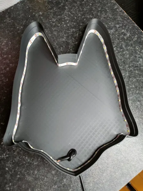 Hộp đèn Kitsune phong cách Nhật Bản có chân đế - Image 7