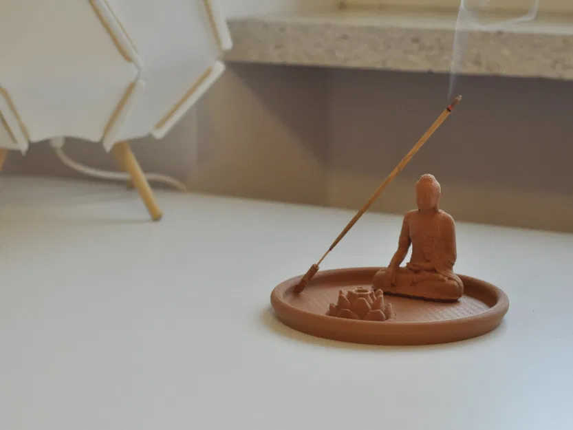 Giá đỡ nhang phong cách thiền độc đáo cho nhang que và nhang nón - Image 1