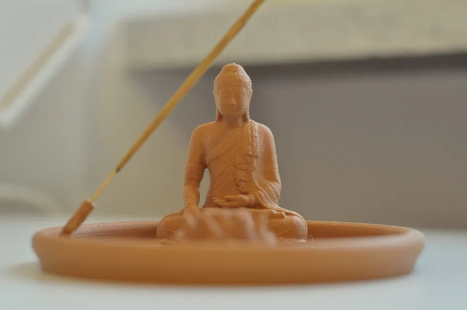 Giá đỡ nhang phong cách thiền độc đáo cho nhang que và nhang nón - Image 2