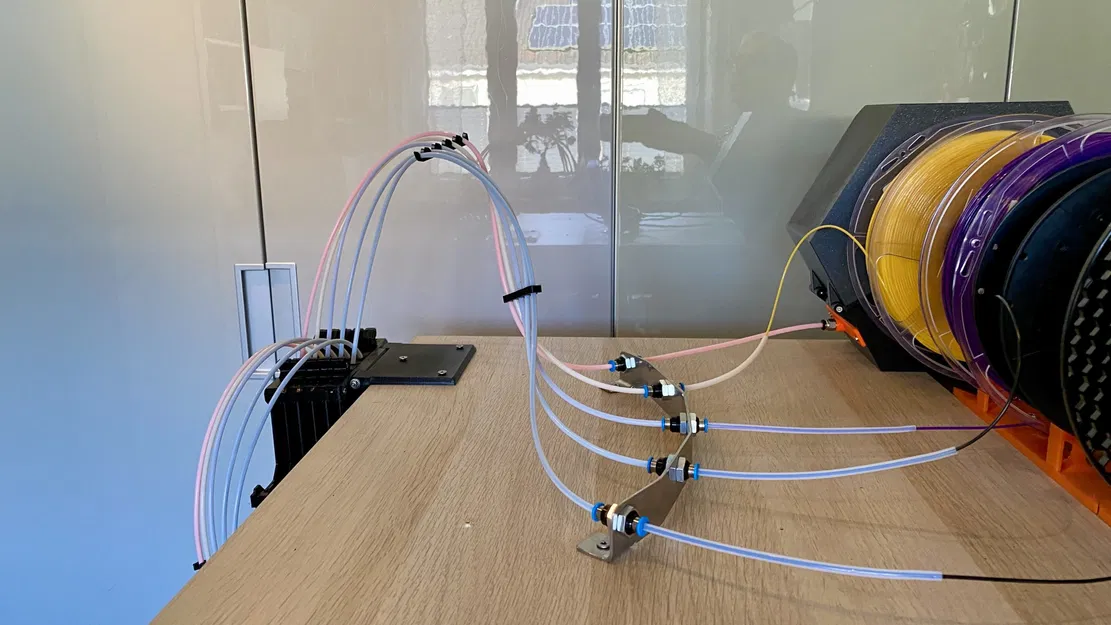 Cơ chế bản lề cho nắp Enclosure V2 của MMU3 Puffer - Image 5