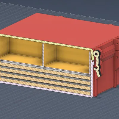 Hộp chắc chắn cho bộ trò chơi BLOKUS du lịch