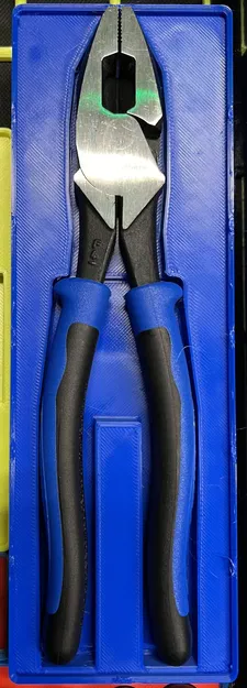 Giá đỡ Gridifinity cho kìm cắt bên Klein Tools J2000-9NE - Image 1