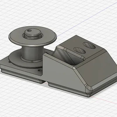Giá đỡ Pinecil Gridfinity với hai đầu và cuộn hàn