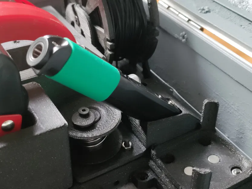 Giá đỡ Pinecil Gridfinity với hai đầu và cuộn hàn - Image 2