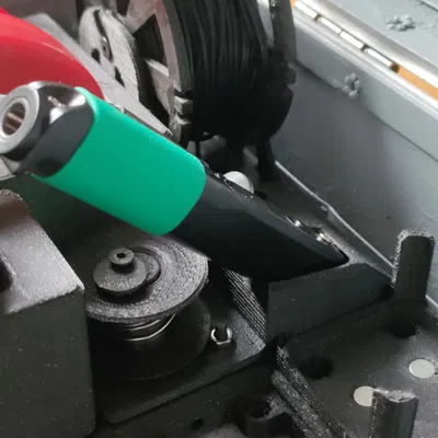 Giá đỡ Pinecil Gridfinity với hai đầu và cuộn hàn