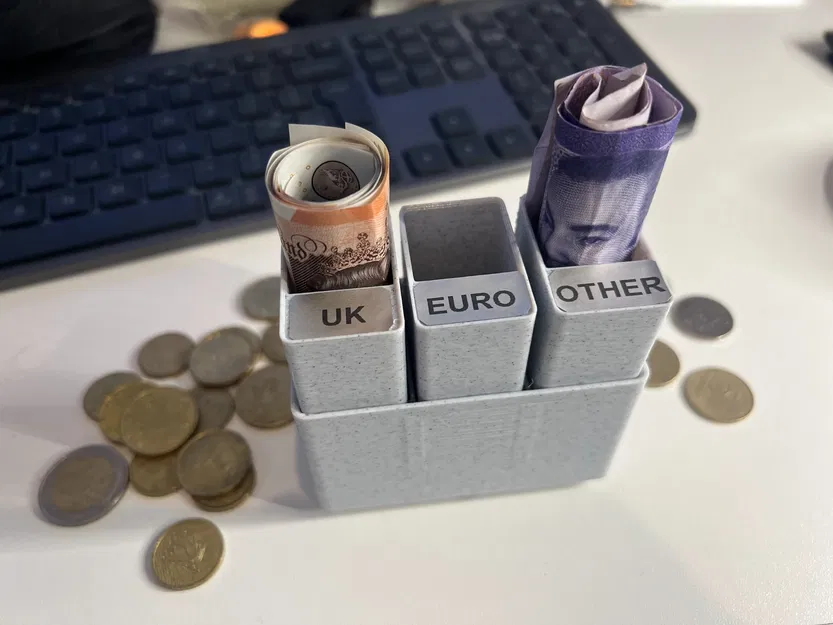 Giá đỡ tiền tệ cho hệ thống Gridfinity - Image 1