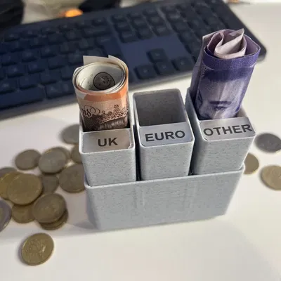 Giá đỡ tiền tệ cho hệ thống Gridfinity