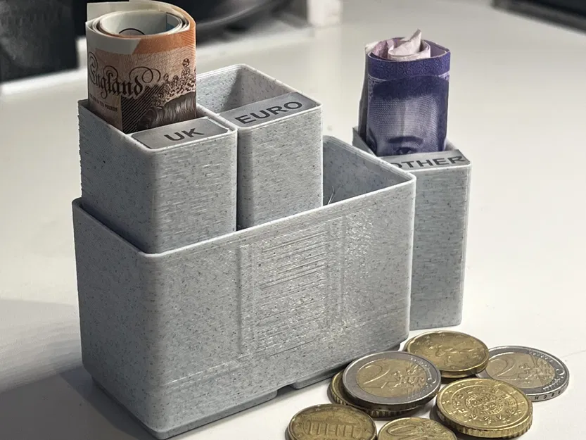 Giá đỡ tiền tệ cho hệ thống Gridfinity - Image 2