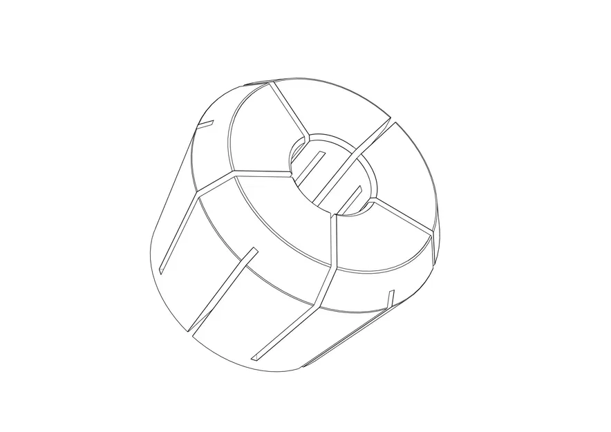 Giá đỡ dụng cụ Kraftform với hệ thống kẹp collet - Image 7