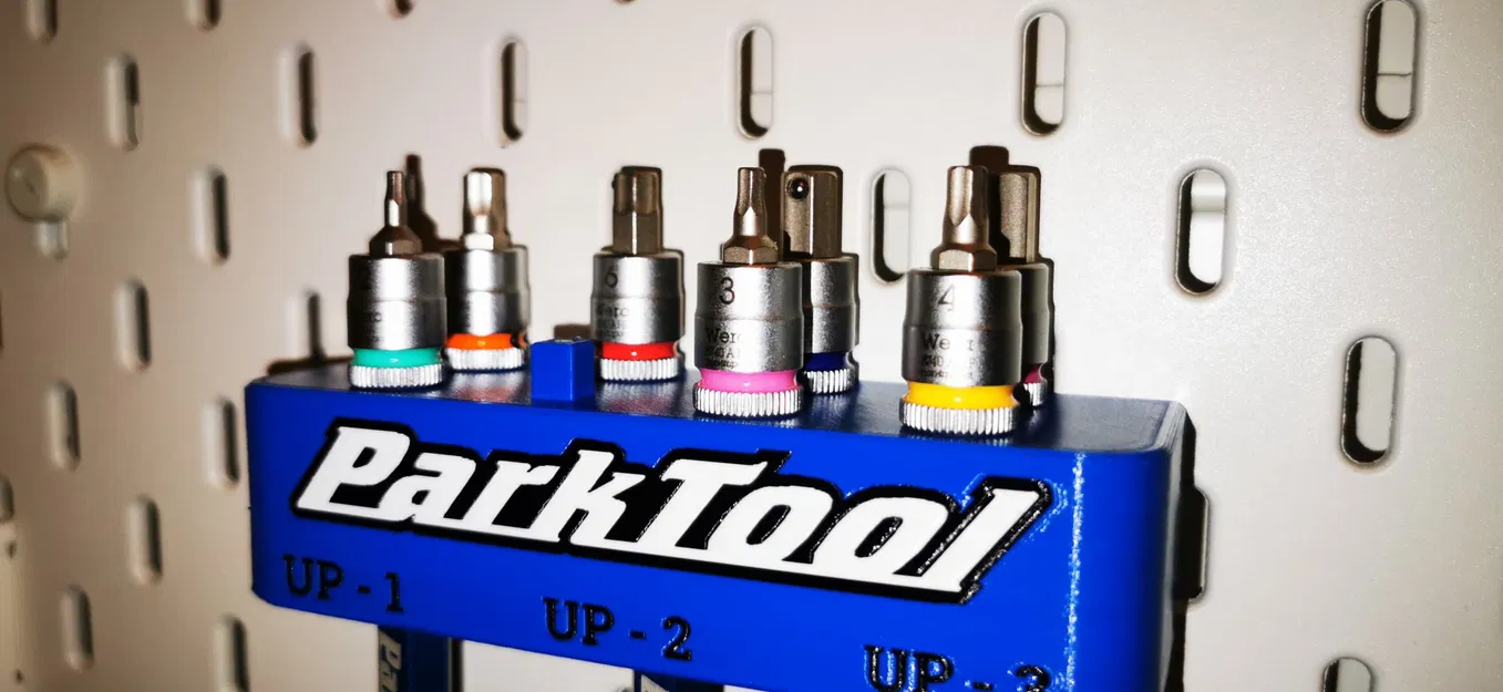 Giá đỡ dụng cụ Ikea Skadis kết hợp Parktool và Wera A2 ¼ - Image 8