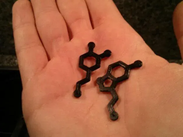 Khuyên tai Dopamine và Serotonine độc đáo - Image 1