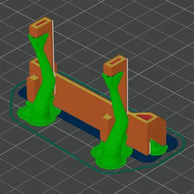 Giá đỡ hộp mẫu filament cho bảng treo Skadis