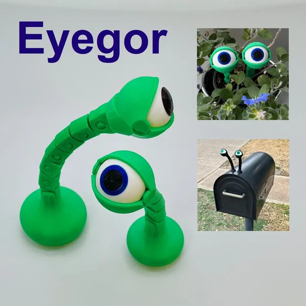 Nhân vật Eyegor - Mắt hoạt hình có thể chơi mọi nơi - Image 1