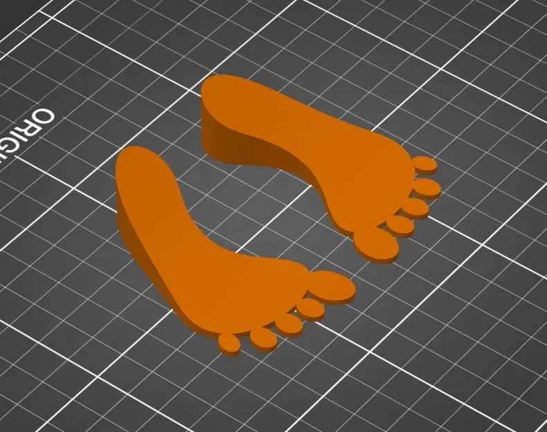 Giá đỡ cửa hình dấu chân độc đáo - Image 1