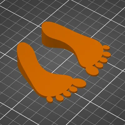 Giá đỡ cửa hình dấu chân độc đáo