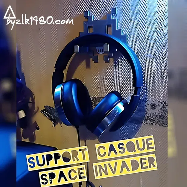 Giá đỡ tai nghe Spaceinvader độc đáo cho tín đồ âm nhạc - Image 1