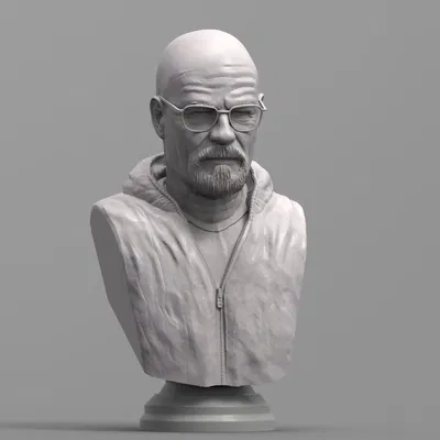 Tượng bán thân Walter White từ Breaking Bad