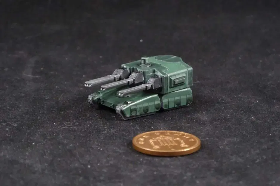 Xe tăng Tetrad SPG tỉ lệ 1/285 (6mm) cho wargaming - Image 1