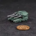 Xe tăng Tetrad SPG tỉ lệ 1/285 (6mm) cho wargaming - Thumbnail 1