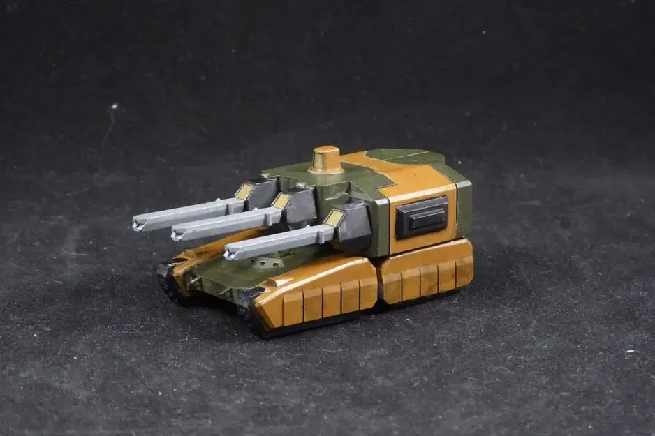 Xe tăng Tetrad SPG tỷ lệ 1/144 (12mm) từ Starwave - Image 1