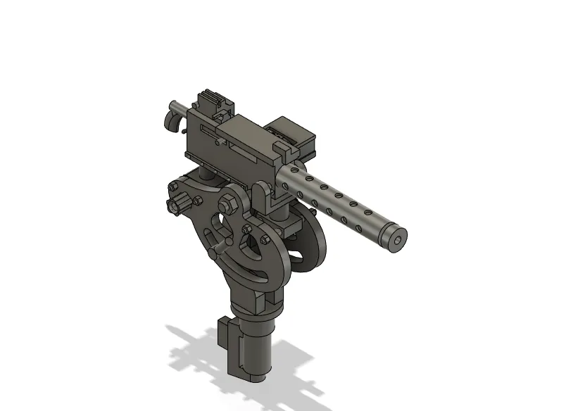 **Tháp súng MG .30 cal cho xe tăng M5 Stuart trong Thế chiến** - Image 1