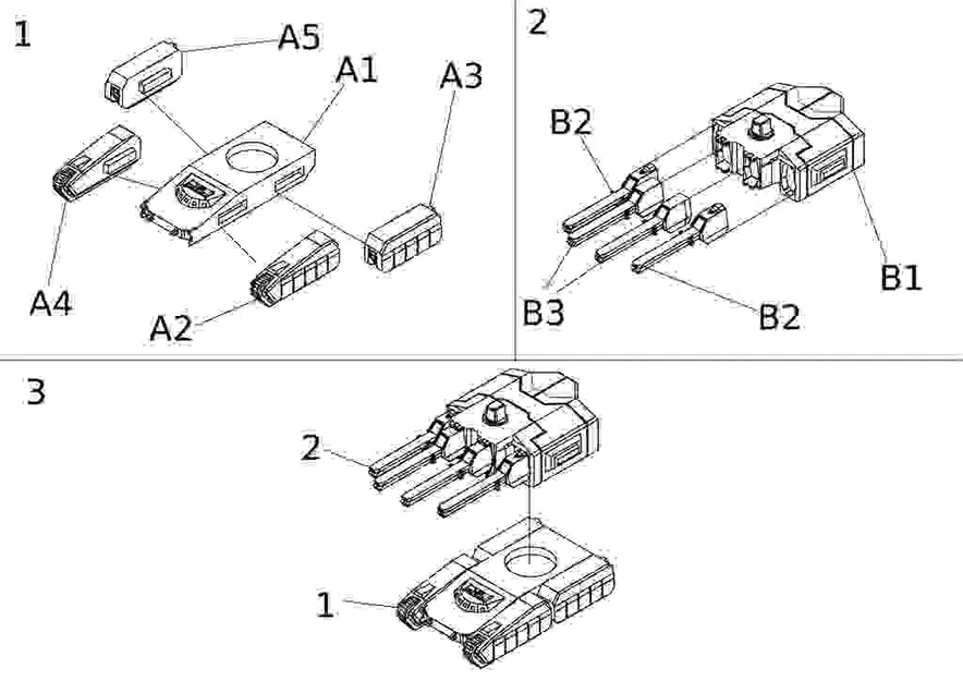 Xe tăng Tetrad SPG tỷ lệ 1/144 (12mm) từ Starwave - Image 2