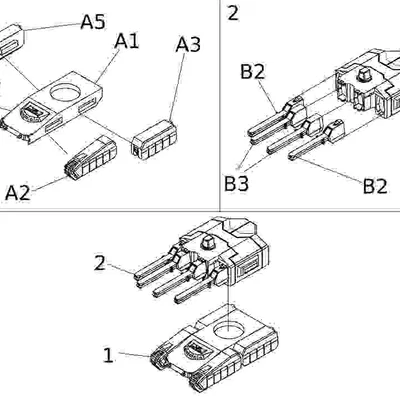 Xe tăng Tetrad SPG tỷ lệ 1/144 (12mm) từ Starwave
