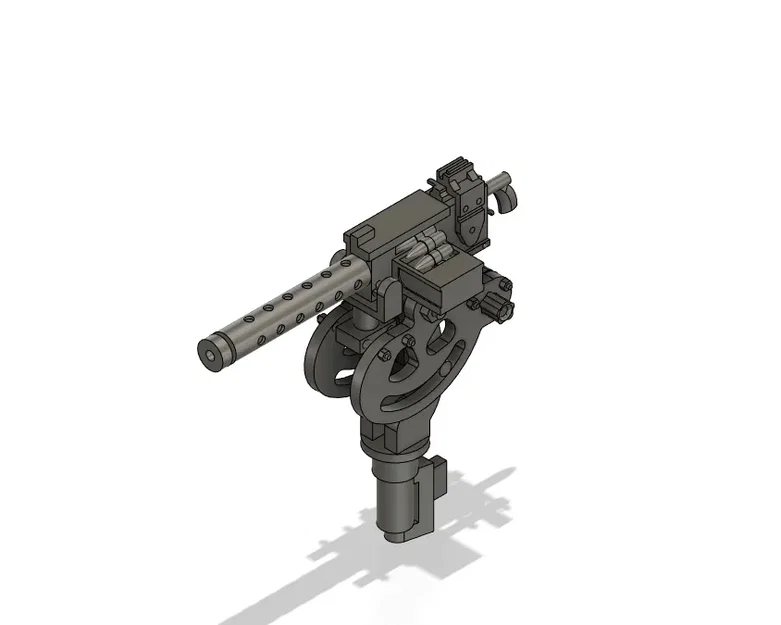 **Tháp súng MG .30 cal cho xe tăng M5 Stuart trong Thế chiến** - Image 2