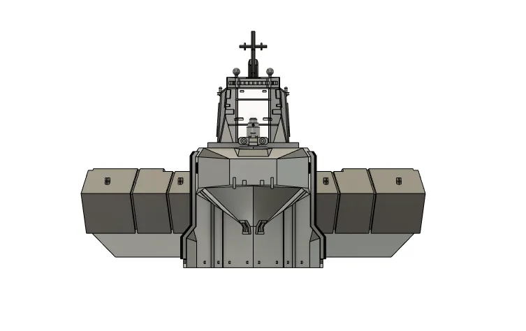 Gundam Spengler-class tỉ lệ 1/1700 từ Gundam Seed - Image 3