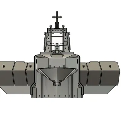 Gundam Spengler-class tỉ lệ 1/1700 từ Gundam Seed