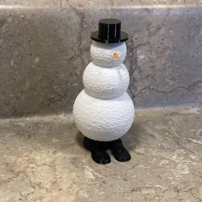 Nhân vật người tuyết lắc lư Bobblehead