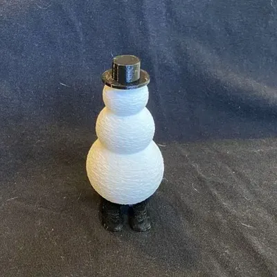 Nhân vật người tuyết lắc lư Bobblehead