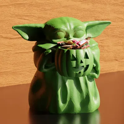 Grogu (Baby Yoda) phiên bản Halloween trong Star Wars