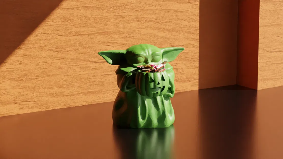 Grogu (Baby Yoda) phiên bản Halloween trong Star Wars - Image 1