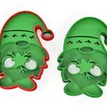 Bộ khuôn bánh quy gnome Giáng sinh 8 chiếc - Thumbnail 2