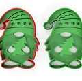 Bộ khuôn bánh quy gnome Giáng sinh 8 chiếc - Thumbnail 4